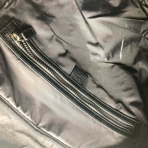 GUCCI Authentic Black Canvas Backpack main image 12